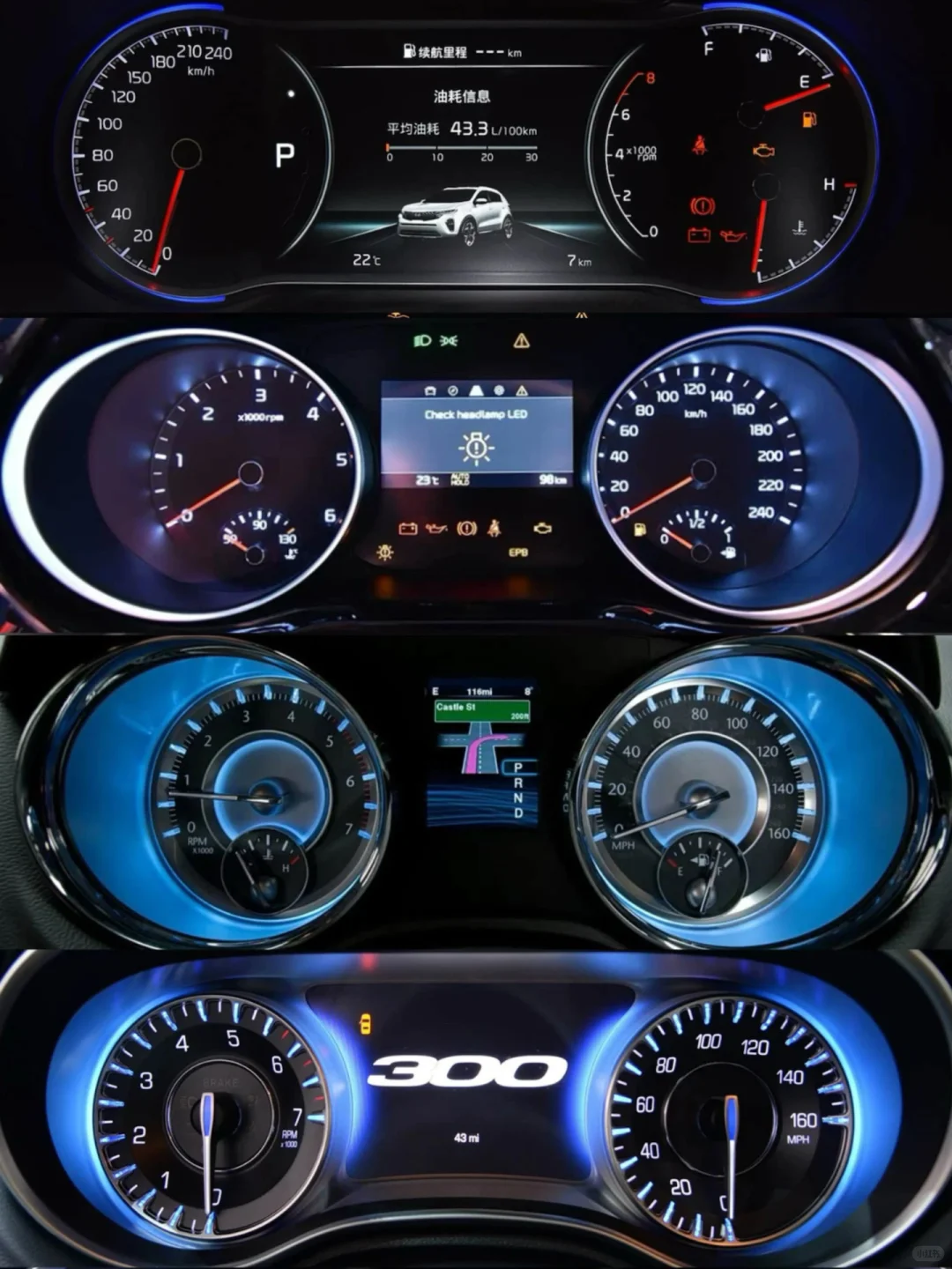 周末了，看看机械仪表洗洗眼睛吧?蓝色专辑