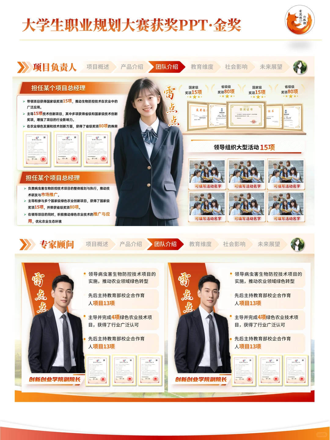 农业类挑战杯，国创赛ppt，太好康了