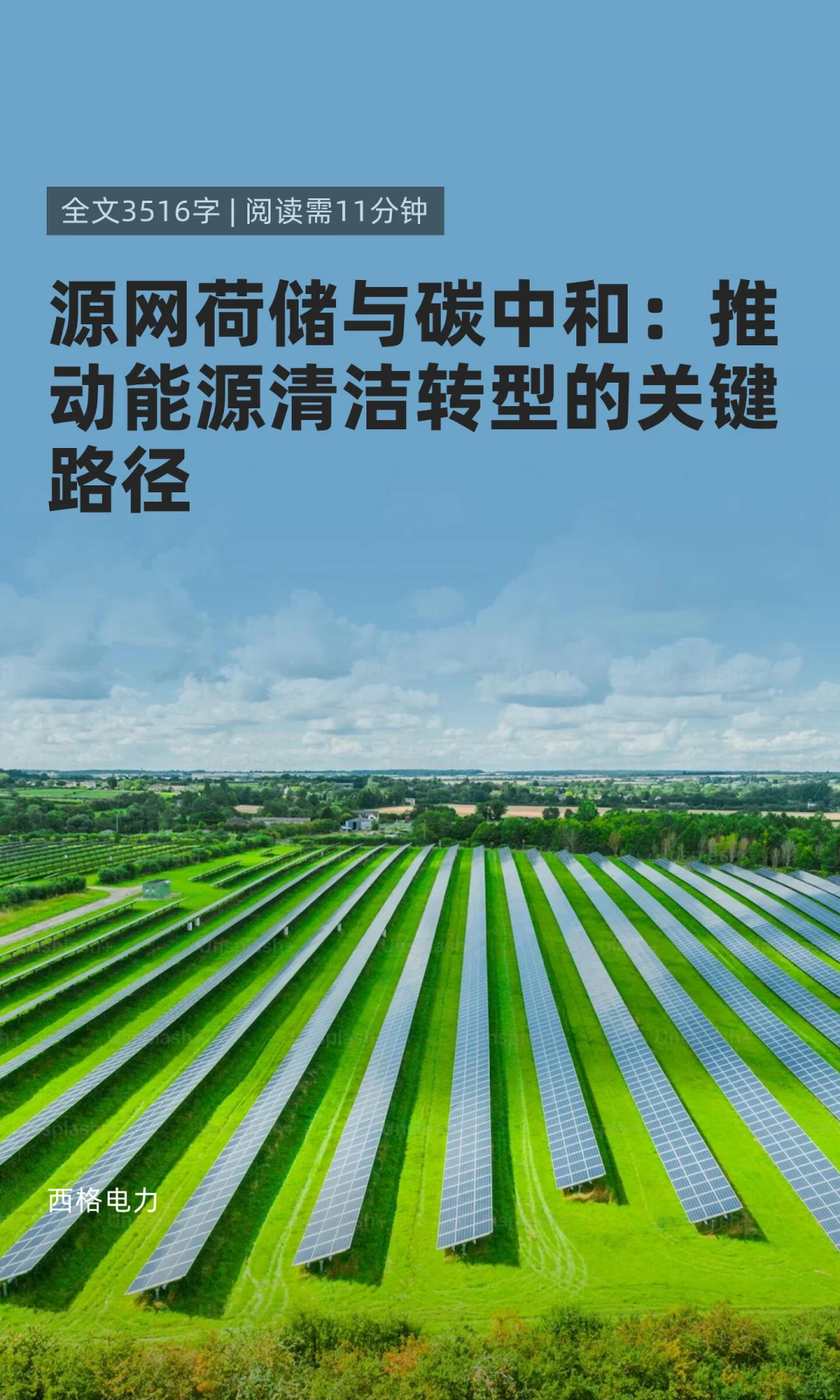 源网荷储与碳中和：推动能源清洁转型的关键