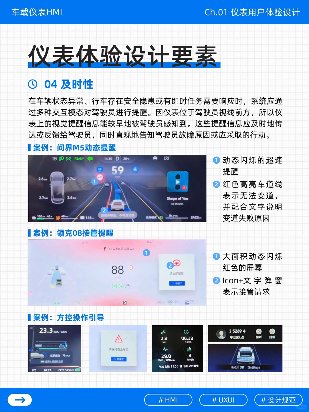 分享｜车载仪表HMI Ch.01 仪表用户体验设计