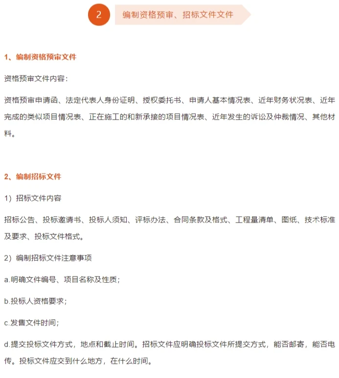 值得收藏|完整招投标流程，堪称工具书！