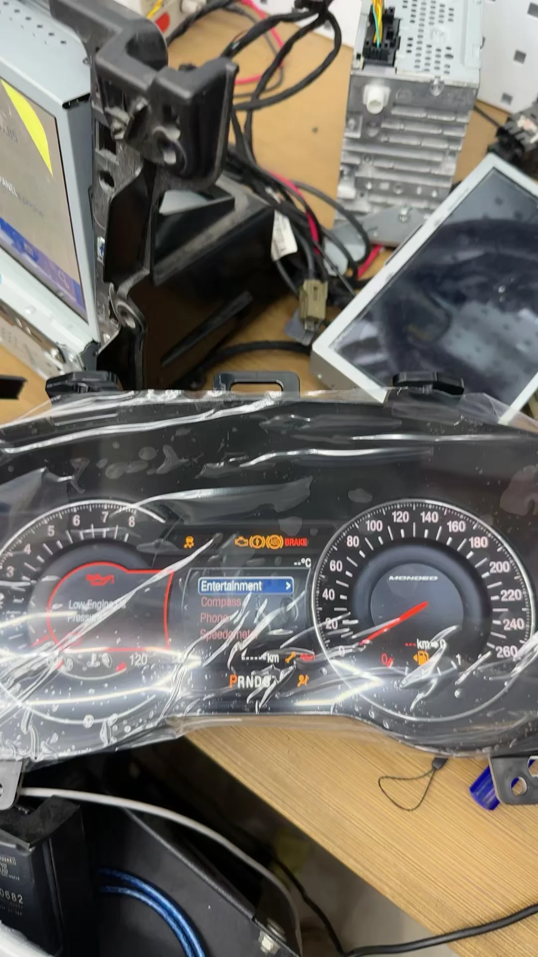 蒙迪欧原厂液晶仪表搞起