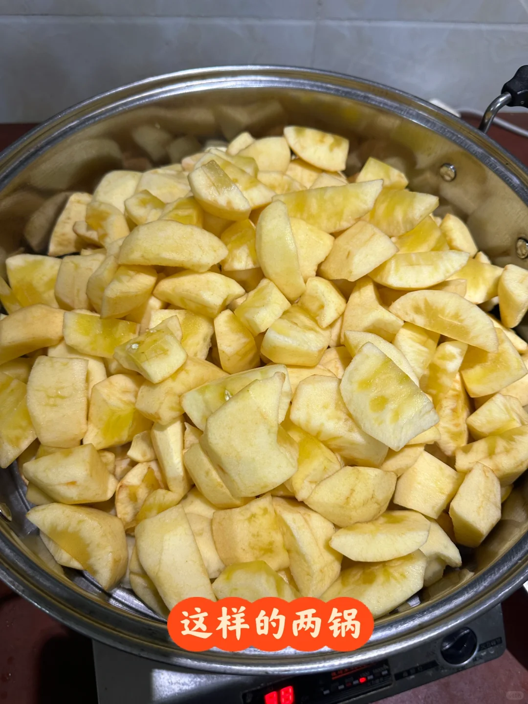 这苹果晒苹果干会不会有点浪费