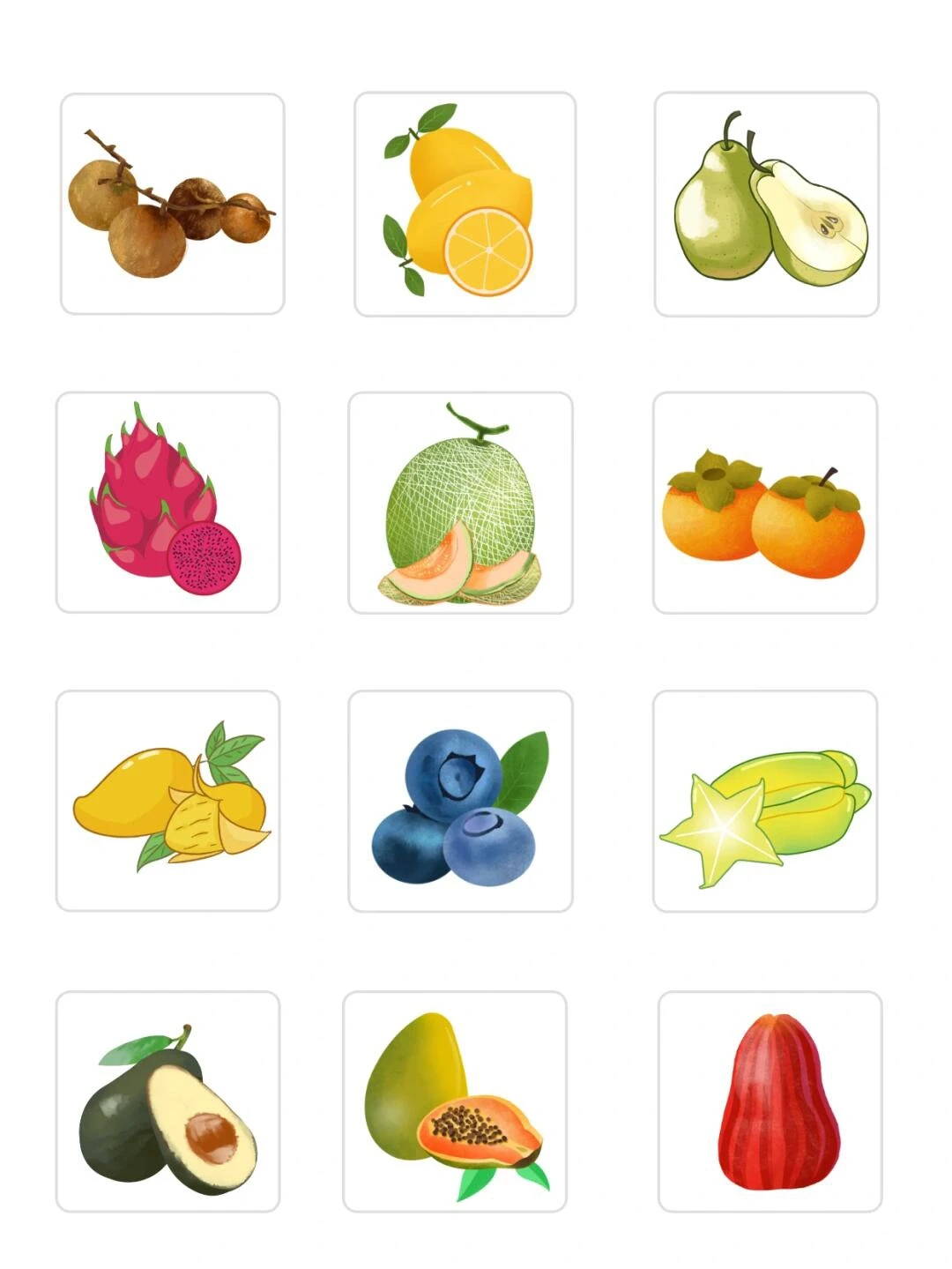 认识蔬菜?水果?