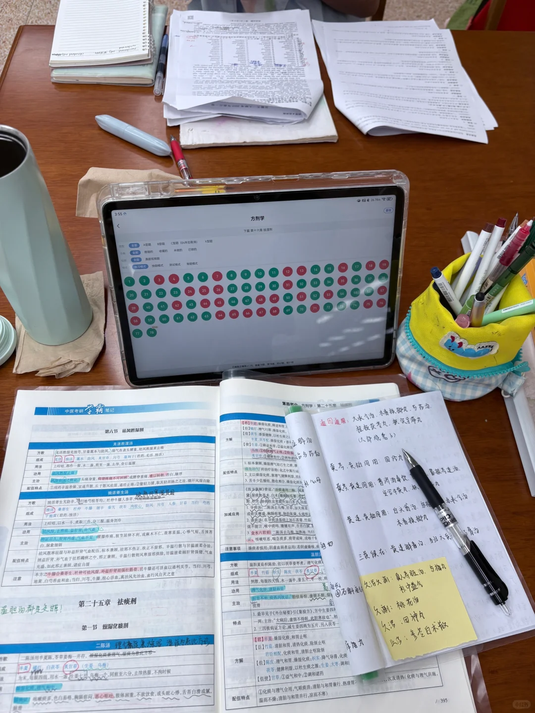 26考研 一个人在图书馆学了一天