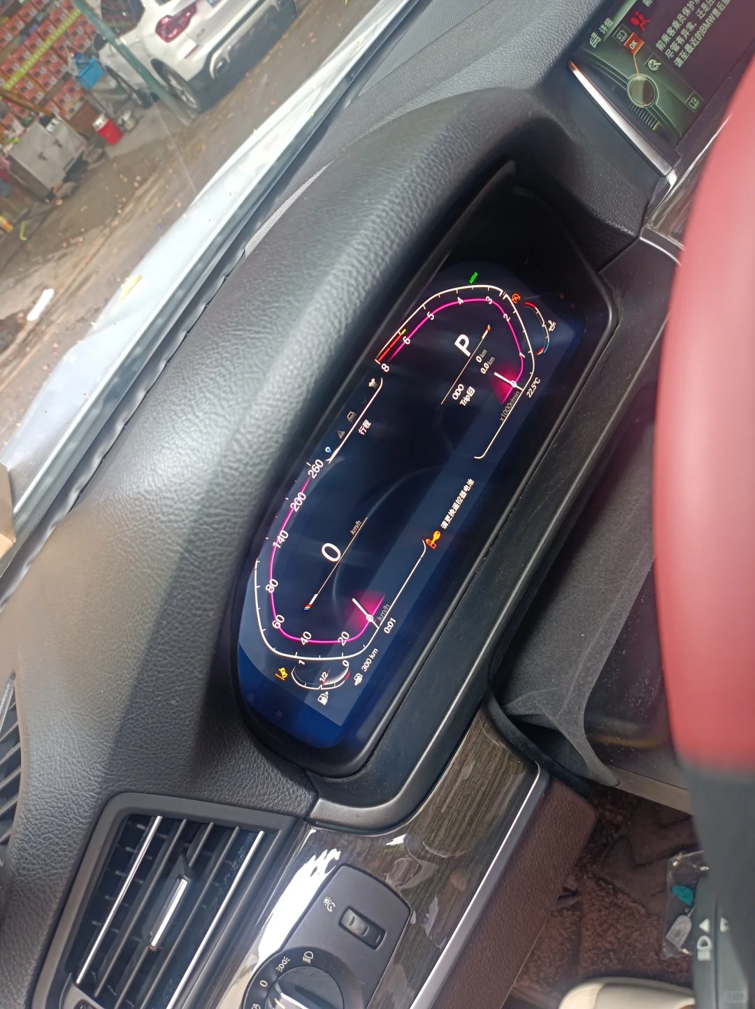 提车！！氛围灯，仪表盘！