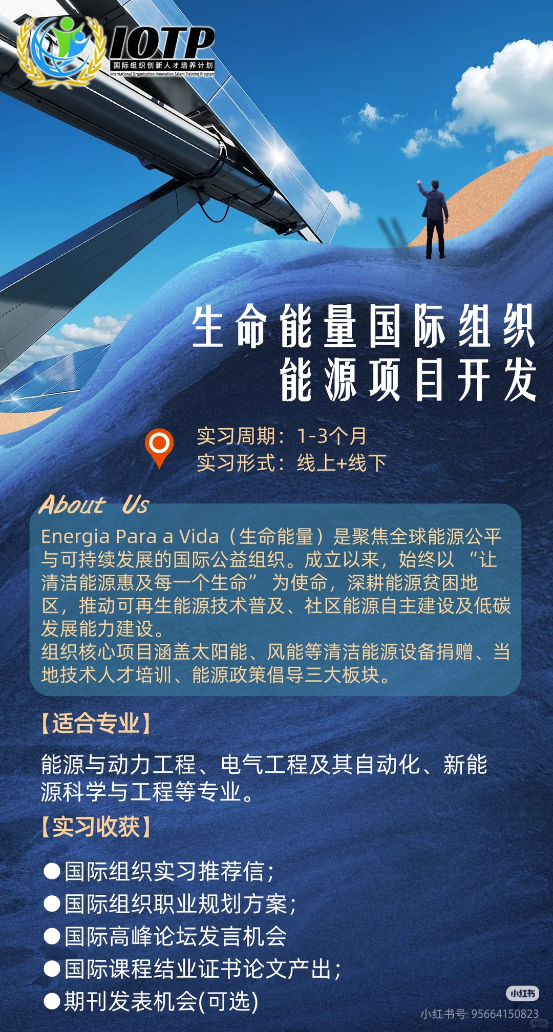 能源党狂喜！国际组织实习 + 期刊发表机会