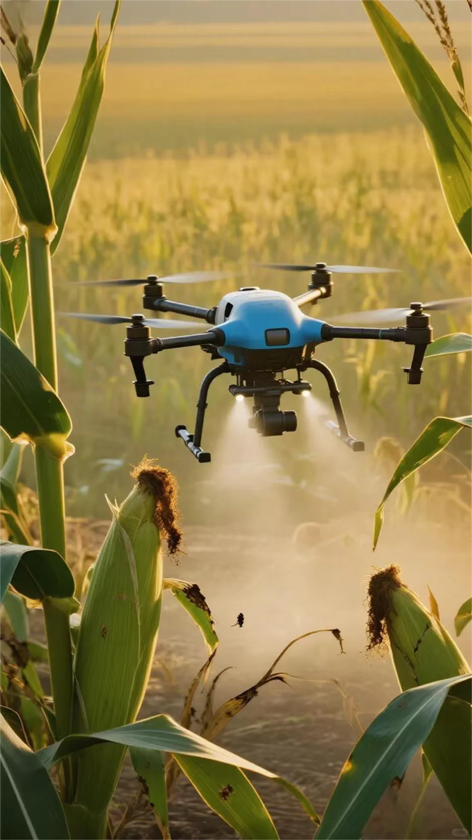 植保无人机在玉米病虫害防治中的应用研究