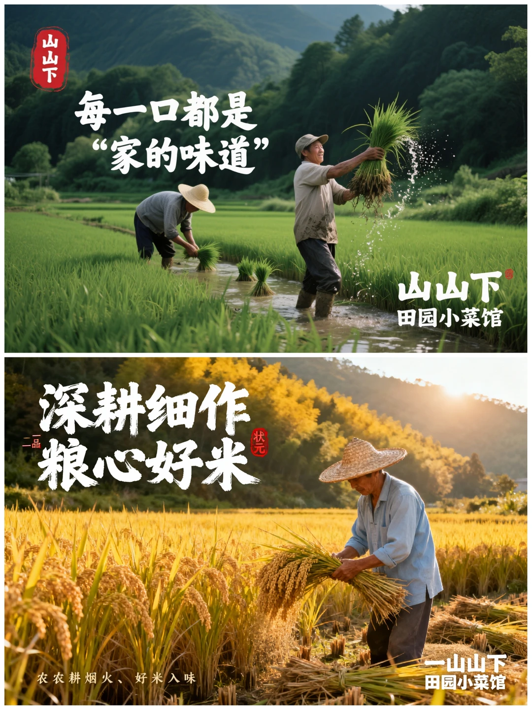 春耕与秋收｜稻花香米