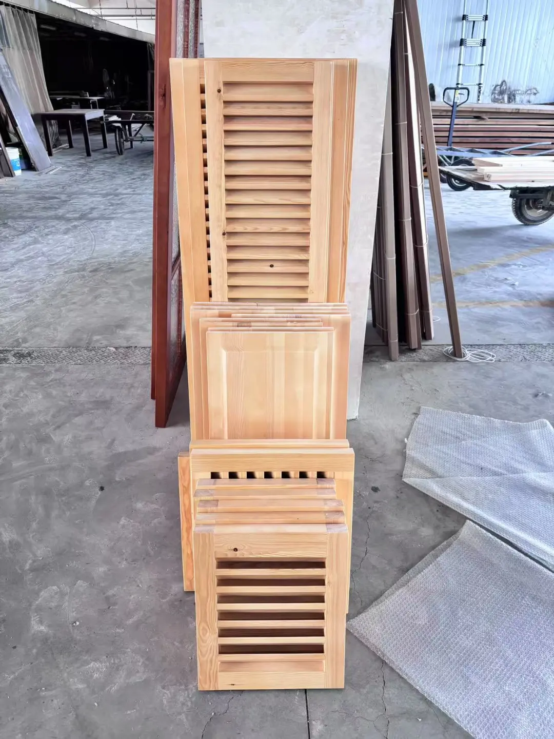 实木工厂的车间日常