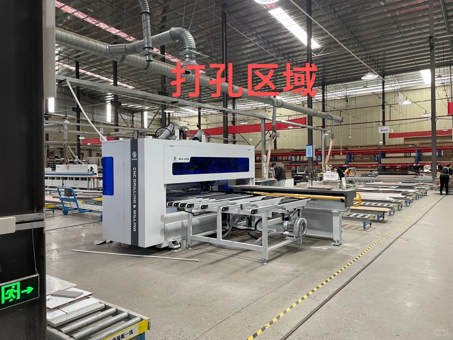 全屋定制代工厂生产车间，加工流程