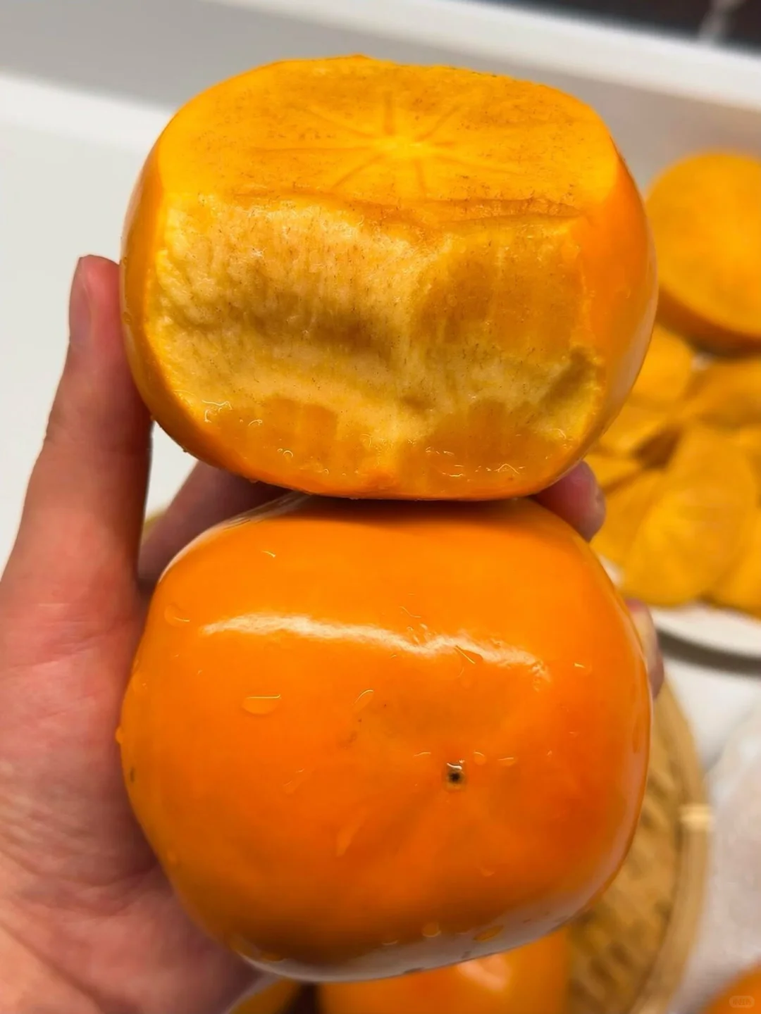 脆柿子来啦这波甜蜜，你准备好接招了吗？