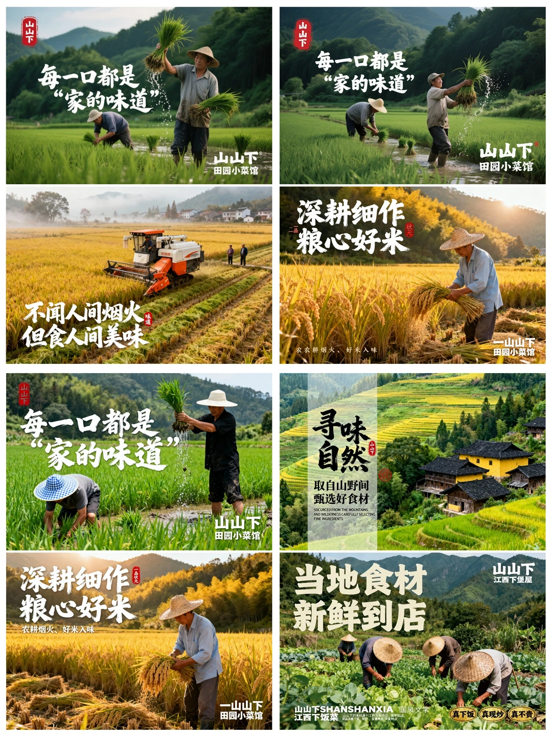 春耕与秋收｜稻花香米