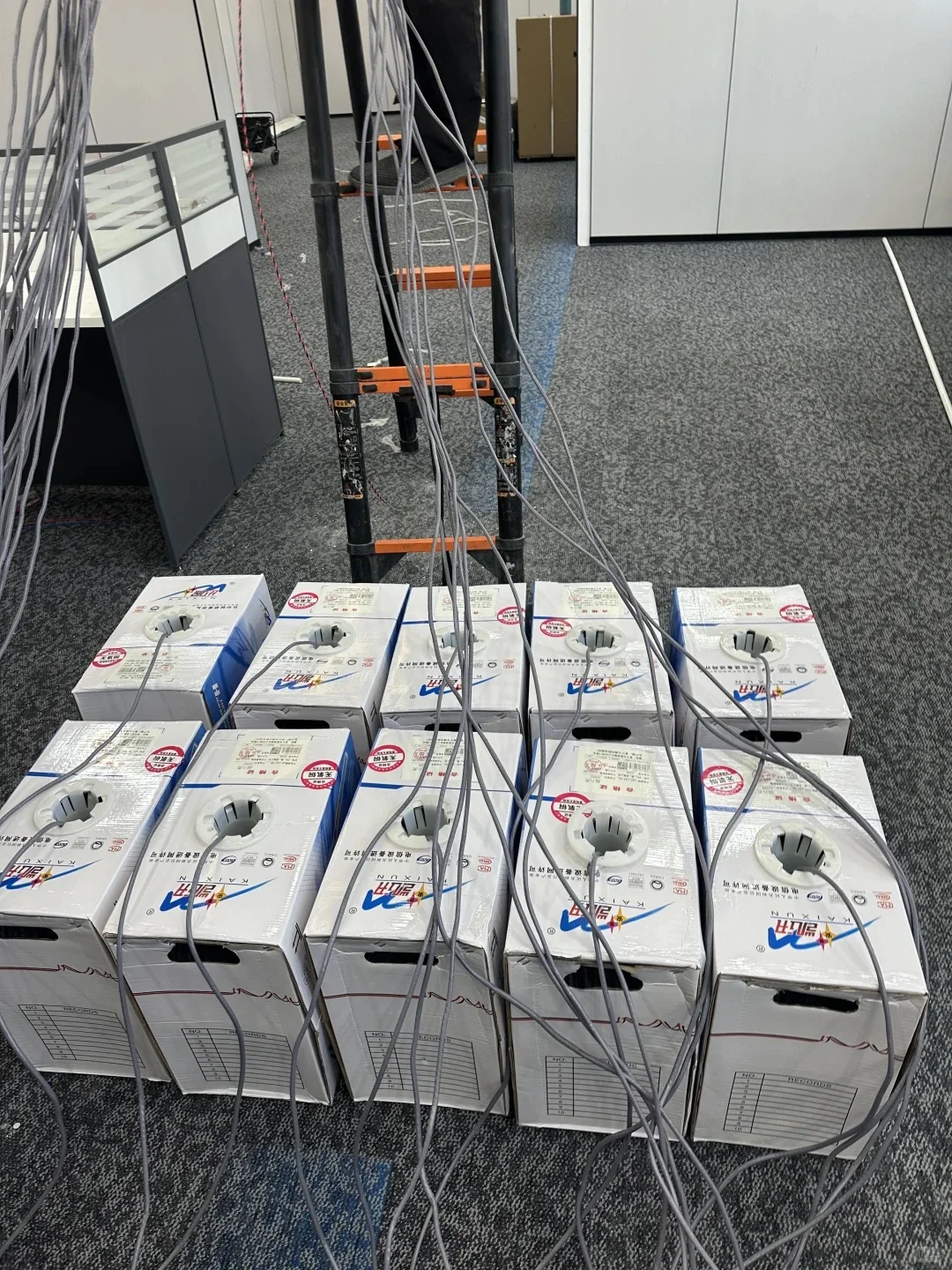 江门市安防监控，光纤熔接，网络布线道闸工程