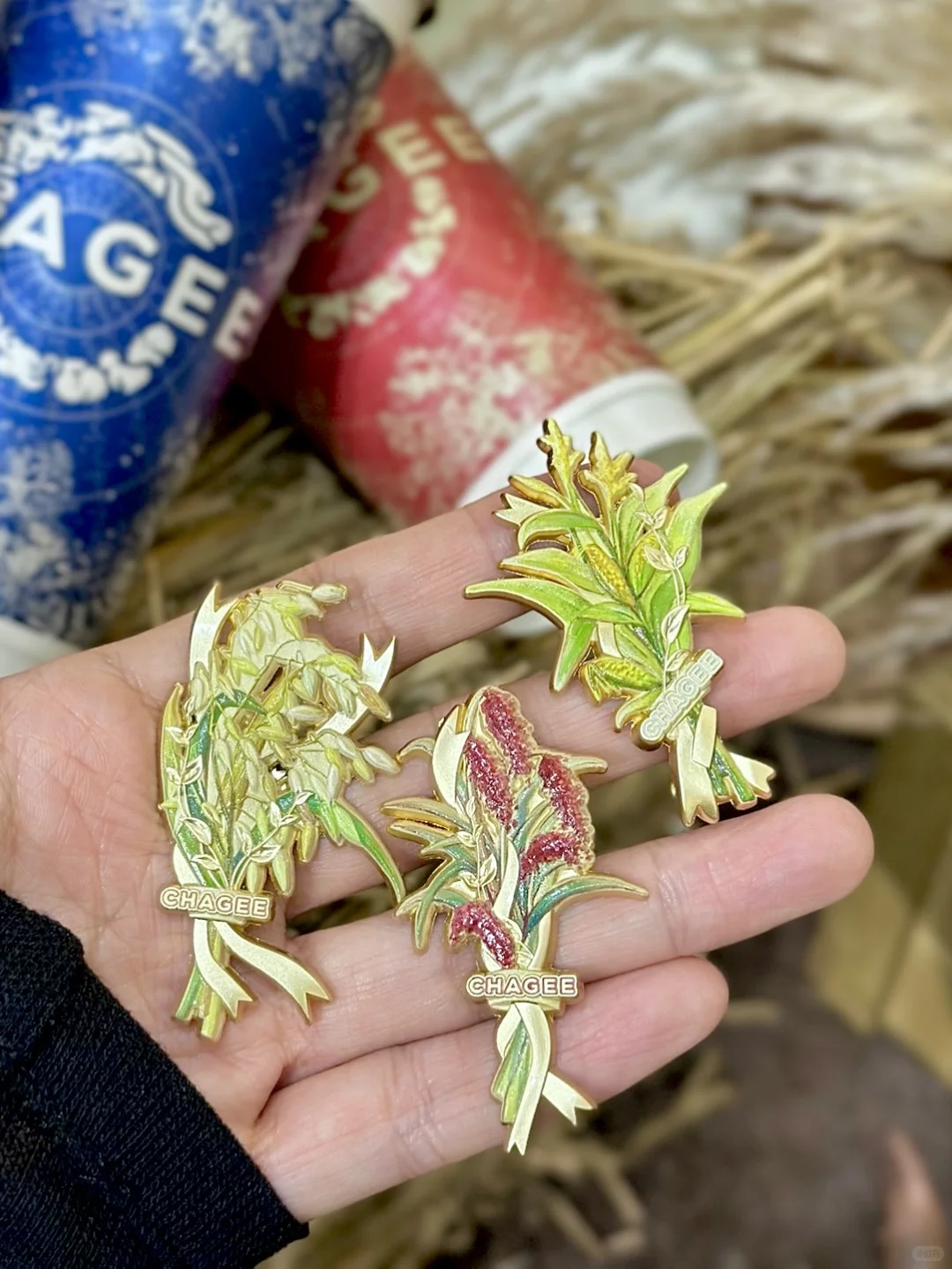 看看茶姬的粮食日周边?缩小版农作物超可爱