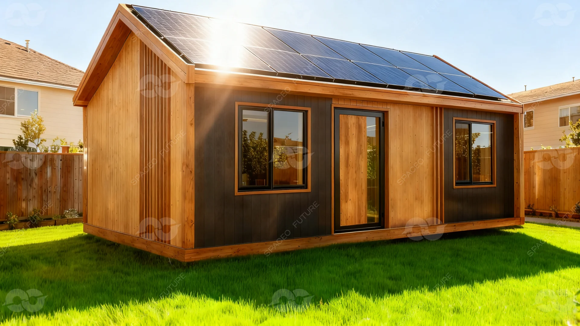 当阳光邂逅科技，光伏小屋秒变“发电站”！