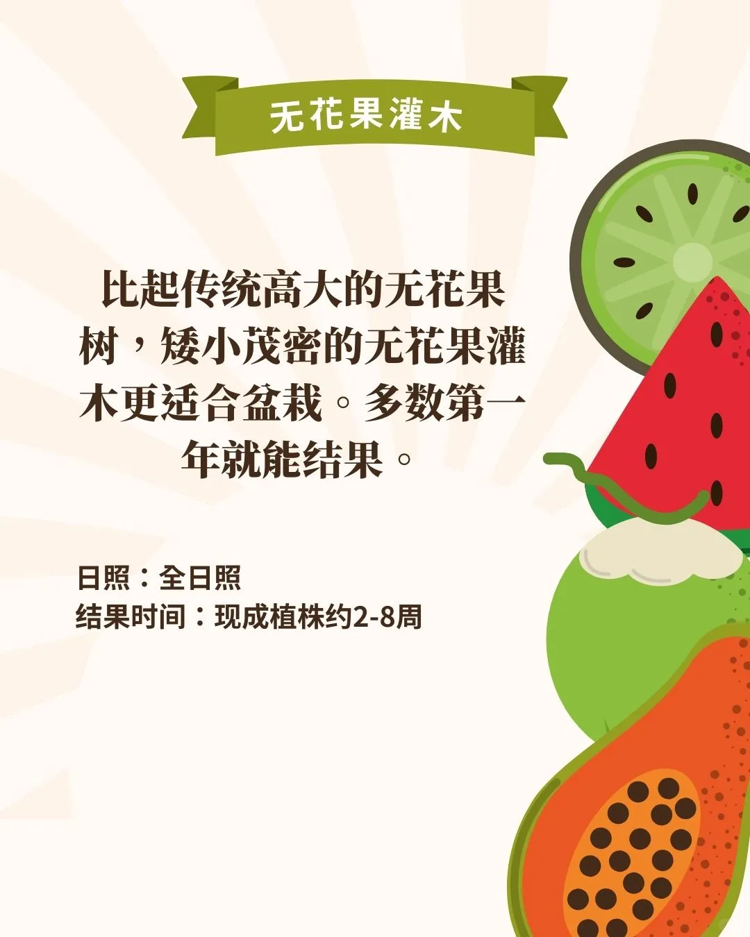 什么‼️懒人也可在家种水果?3个月就能吃到