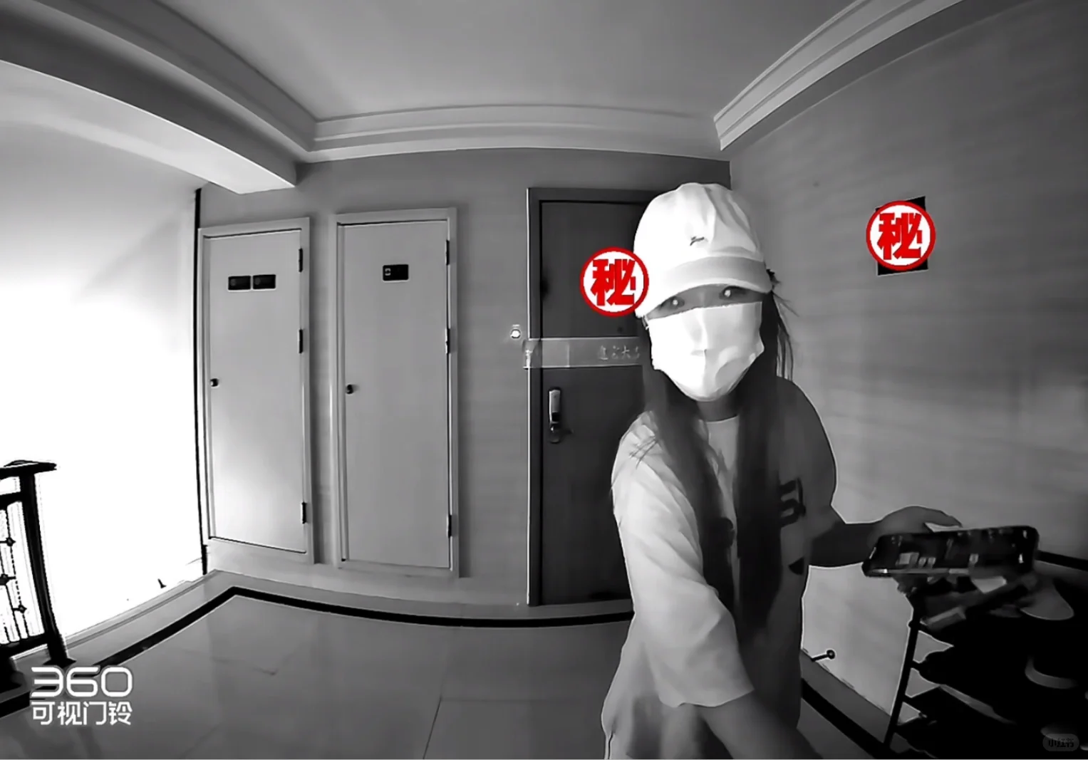 360双摄门铃真的救了独居女孩的安全感❗️