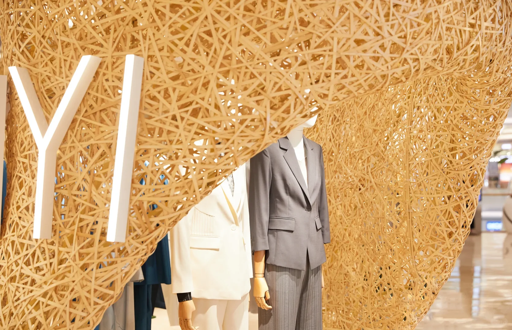 吸睛新材料-YI《竹·迹》POP-UP Store