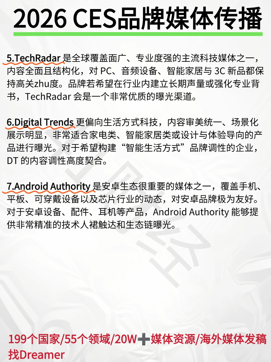 2026 CES 媒体传播方案（智能家居 & 3C 品