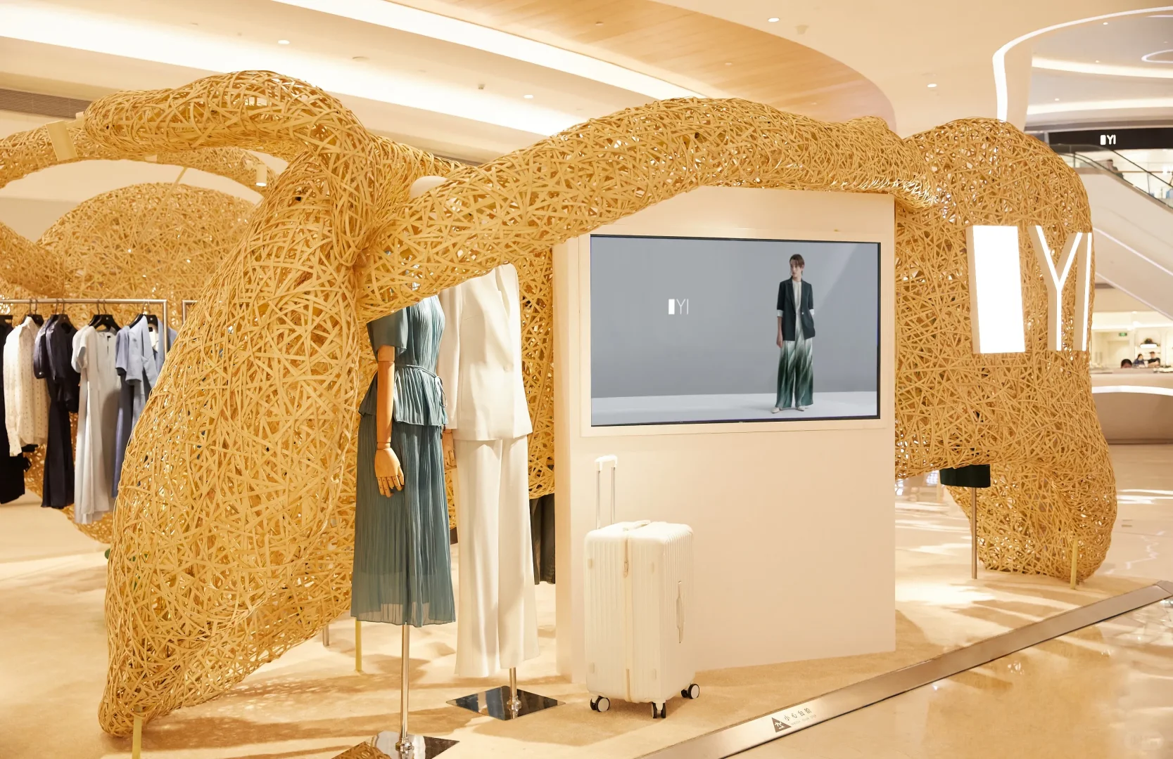 吸睛新材料-YI《竹·迹》POP-UP Store