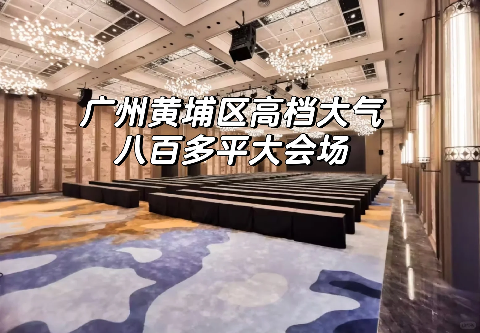 广州黄埔区高档大气八百多平大会场！！