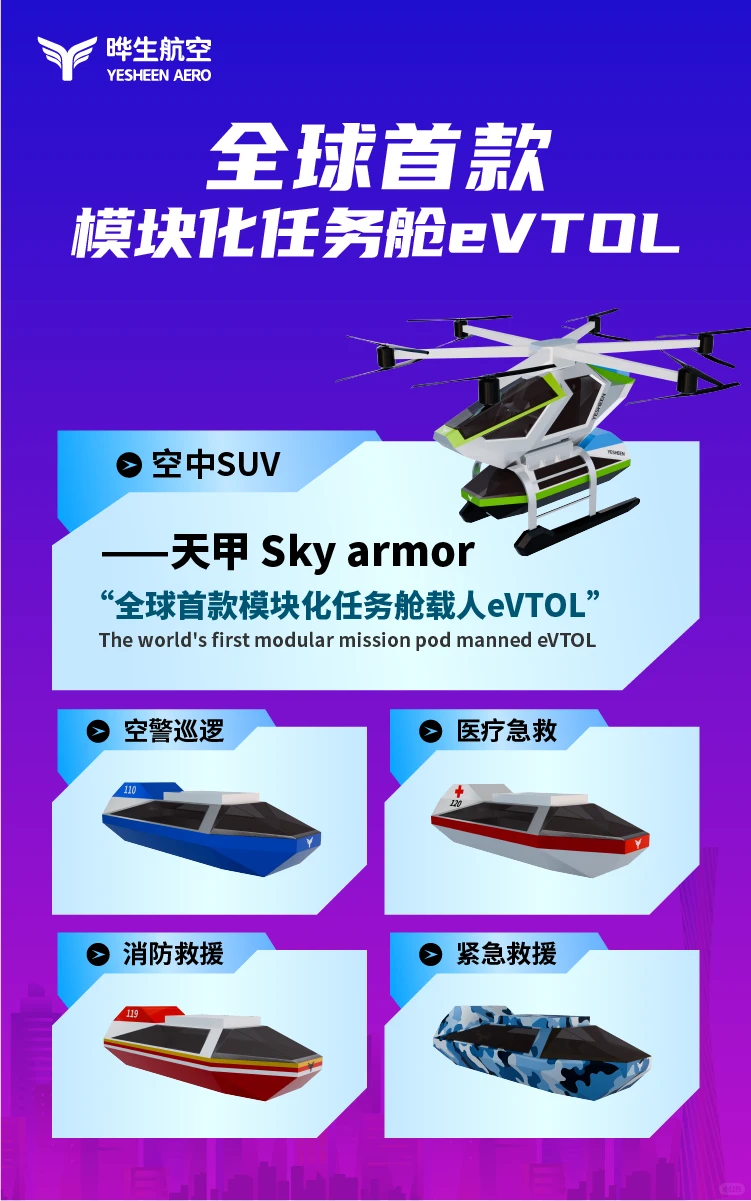 晔生航空广州低贸会邀请函，共探低空新场景