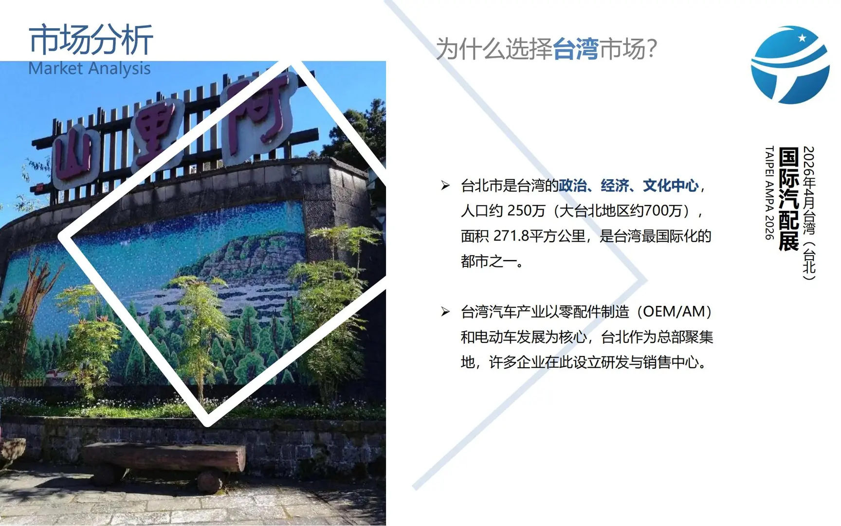 招展｜2026年4月台湾（台北）国际汽配展