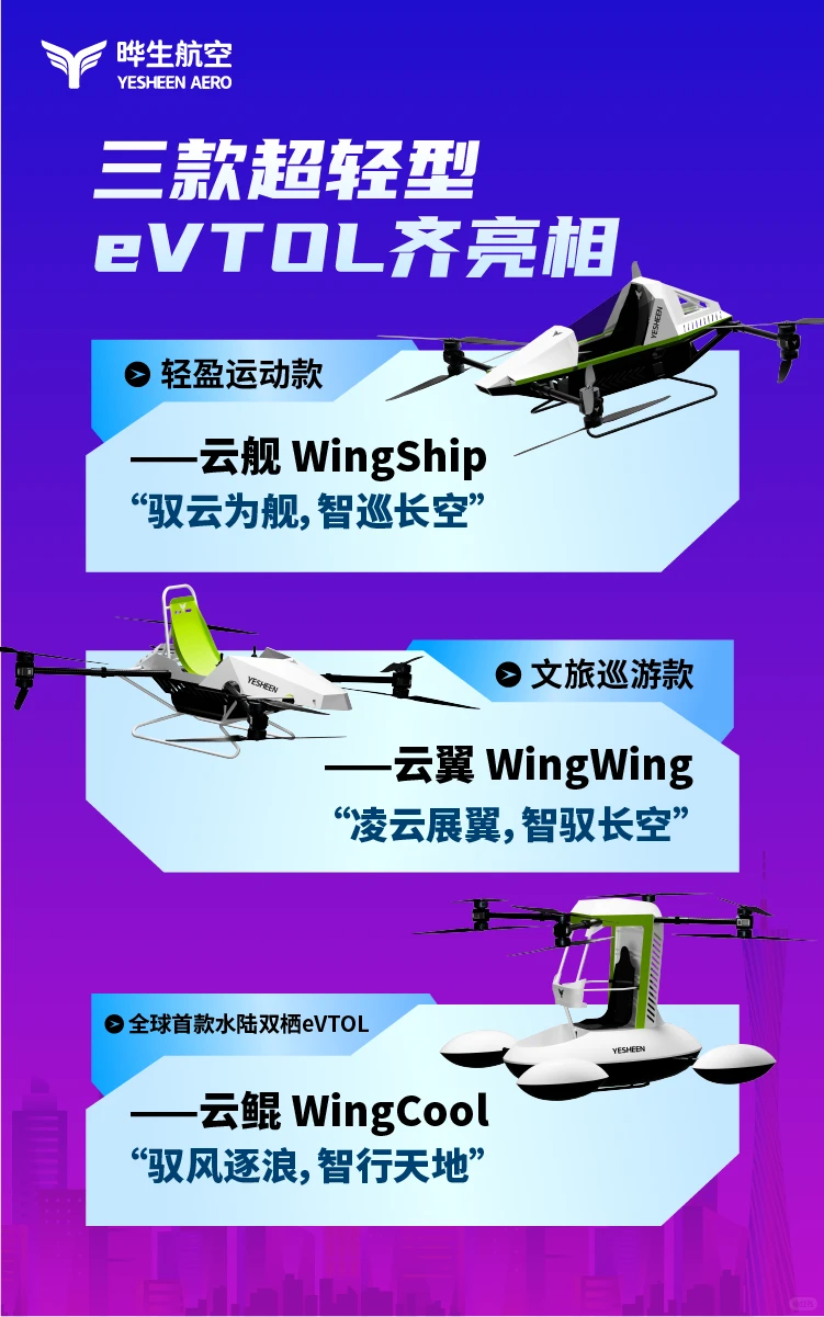 晔生航空广州低贸会邀请函，共探低空新场景