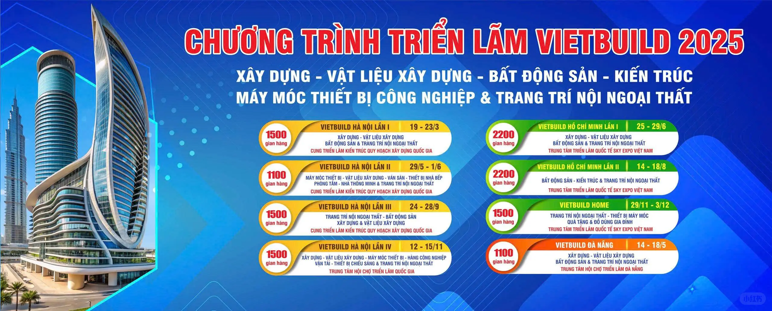 【盈拓展览】越南顶级建材展VIETBUILD EXPO