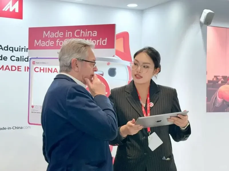 中国制造网亮相展会