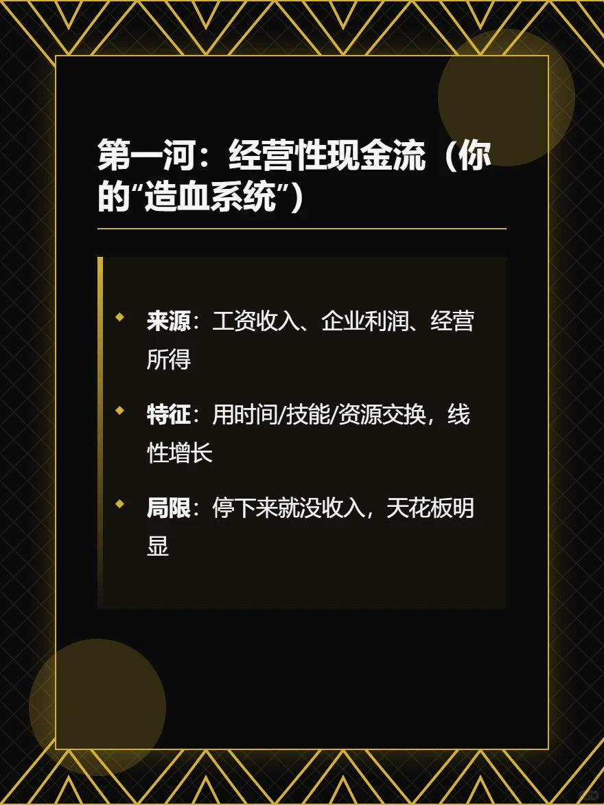 改变家族命运的三种现金流：缺一种，富不了