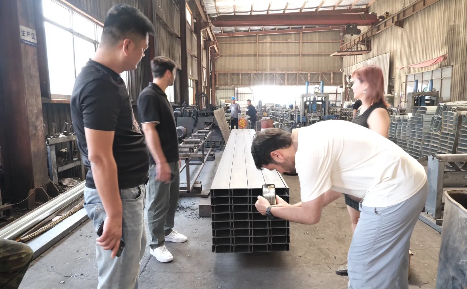 带国外客户验厂
