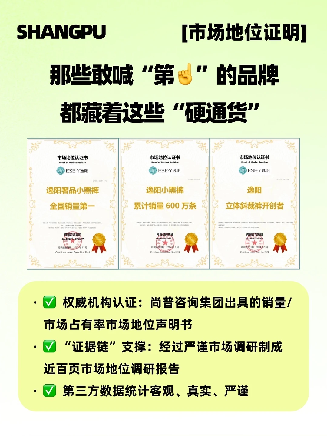 为什么这些广告可以宣传“第☝️”