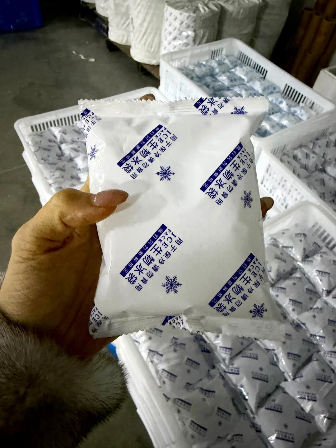 食品果蔬保鲜生物冰袋家用生鲜快递