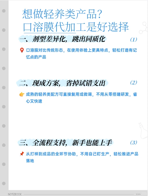 口溶膜代加工，直接踩中男性需求！