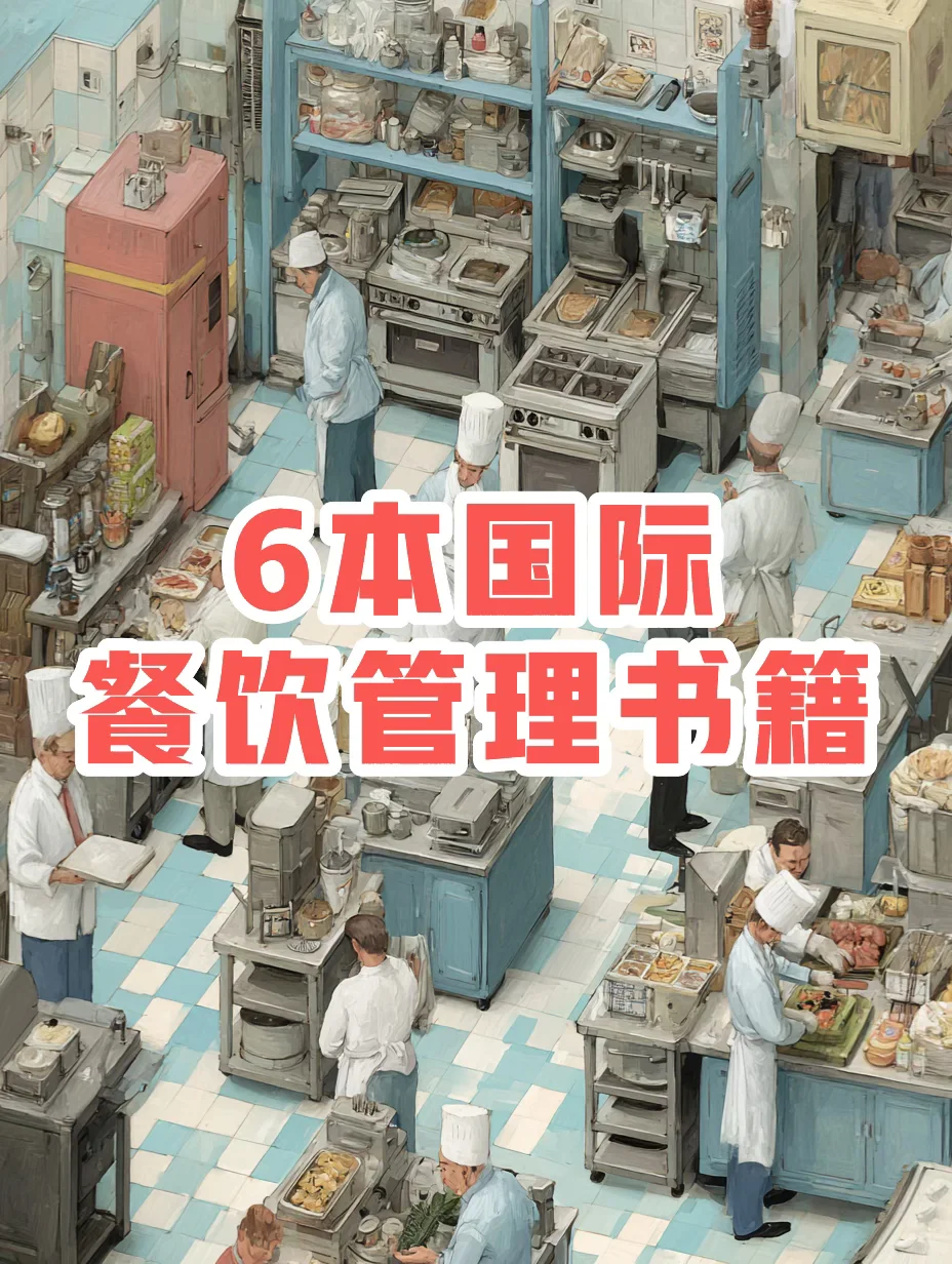 顶级主厨必看的6本餐饮管理书籍