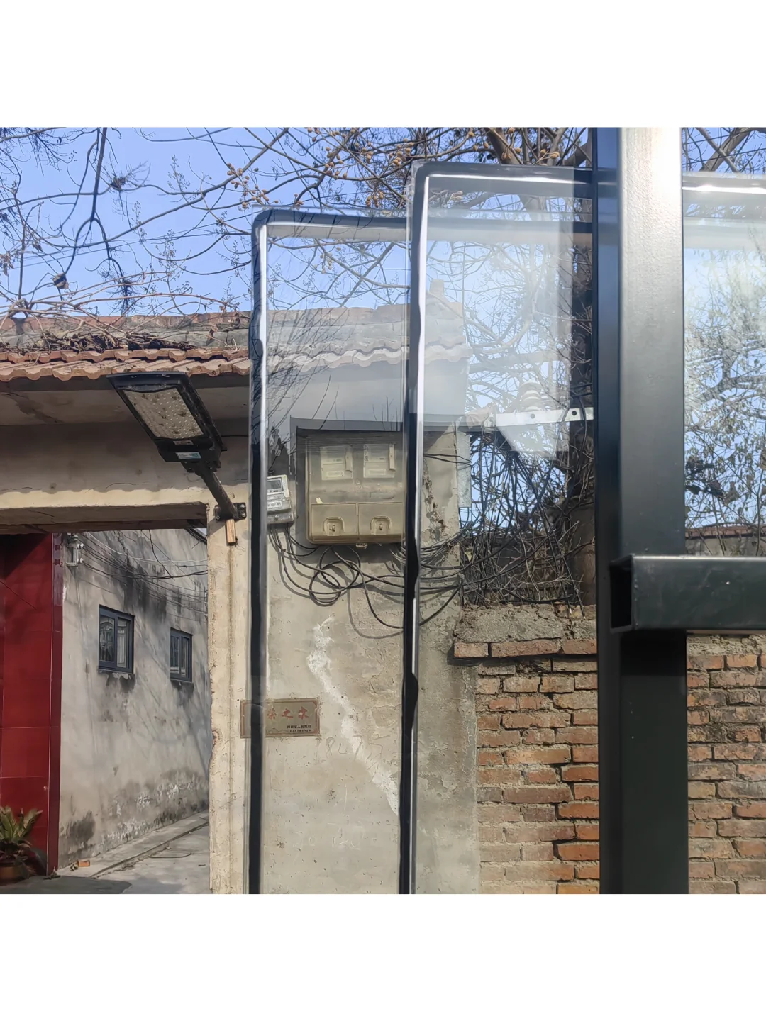 玻璃厂送来这样的双层玻璃