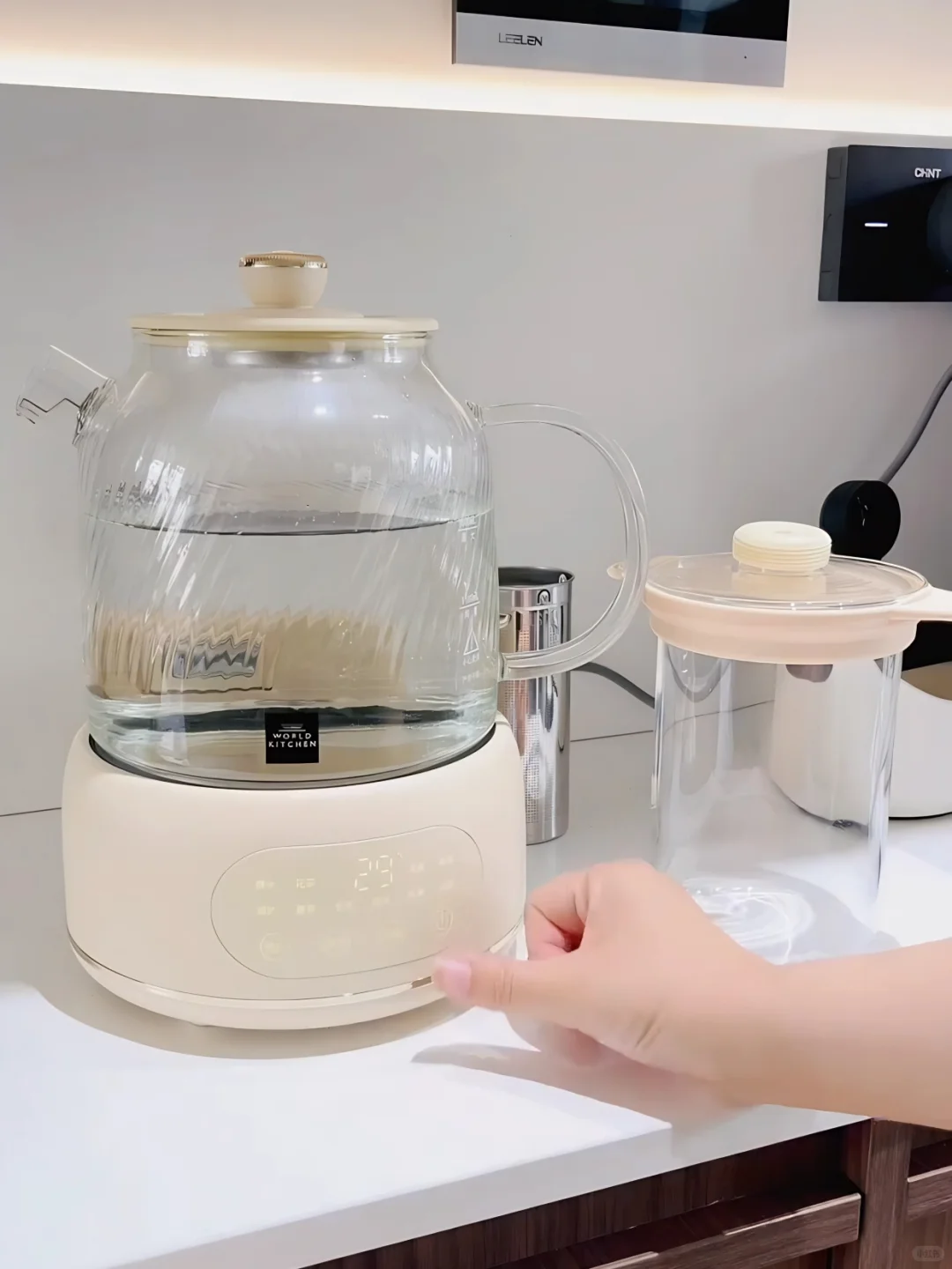 不买拼接壶买全玻璃养生壶，后悔了吗