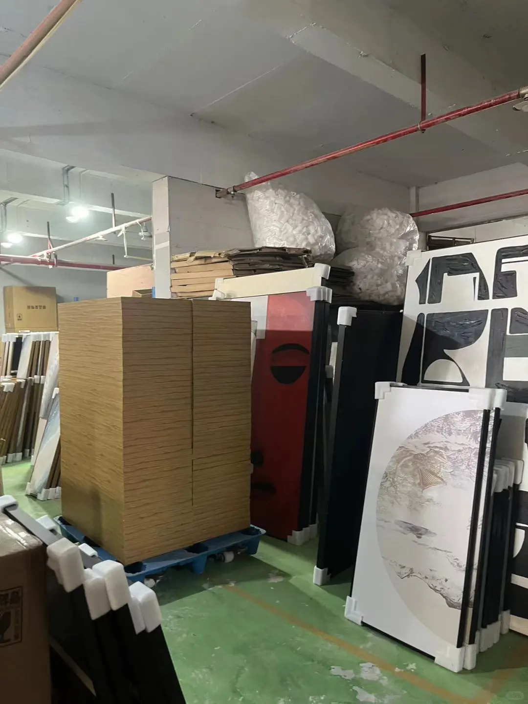 真实装饰画工厂实拍｜设计师强推的挂画工厂