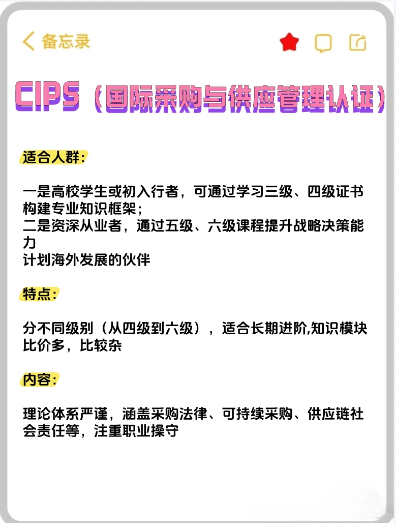 采购证无废话版⚠️适合在职采购