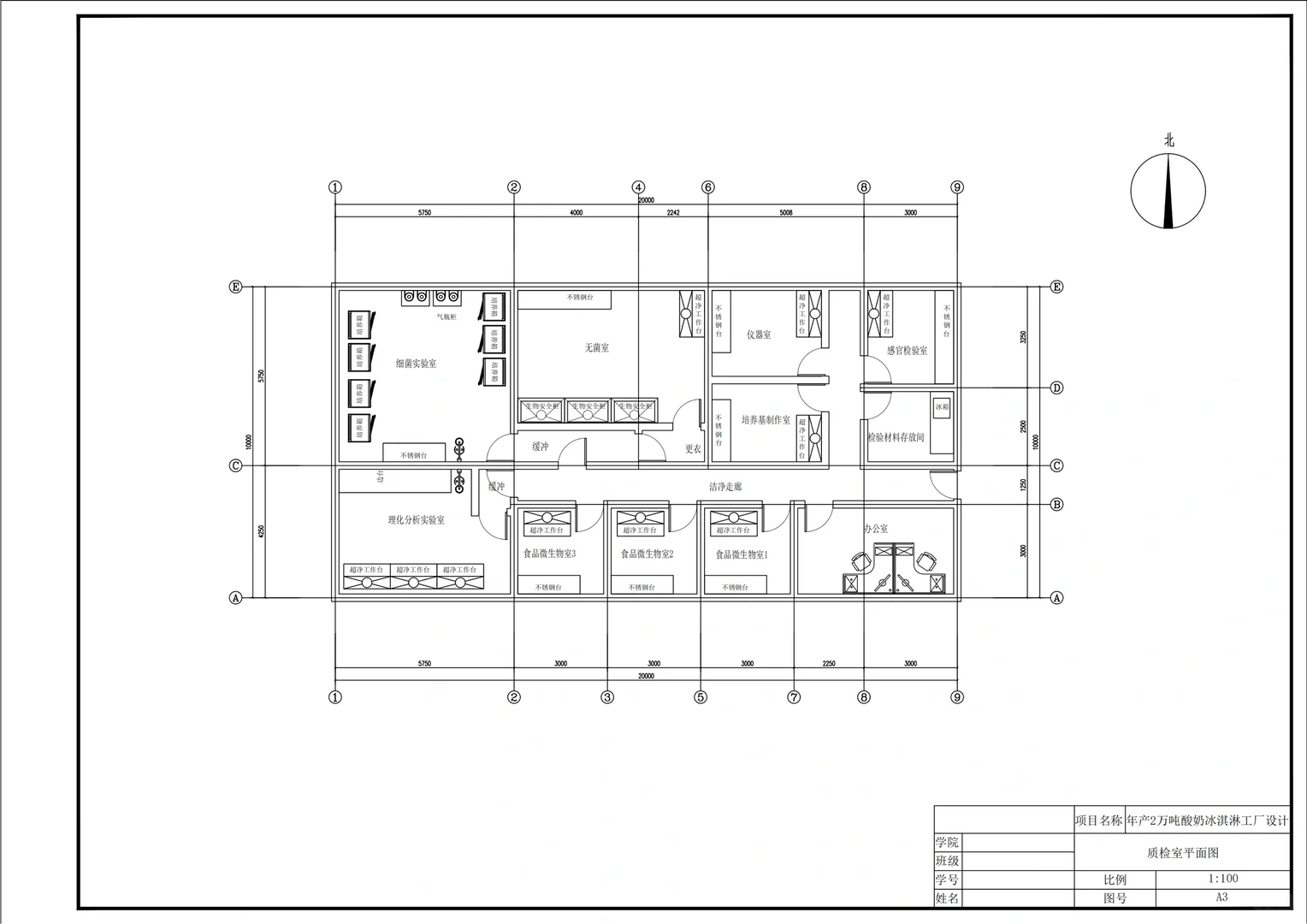 酸奶冰淇淋食品工厂设计