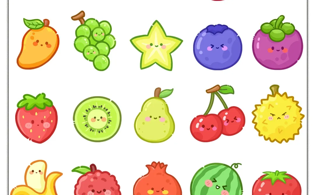 零基础插画带练 | 水果简笔画详细步骤教程