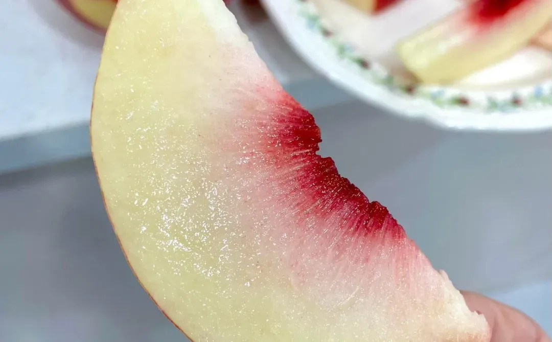 才8r一箱 冬天还能吃到的脆桃