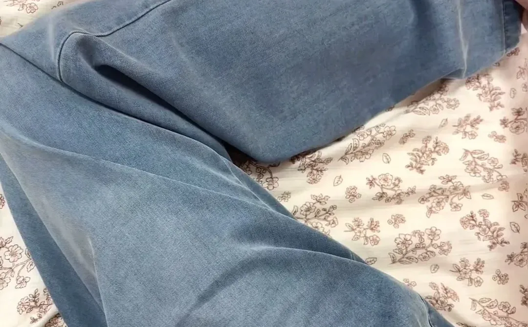 啊啊啊！第一次买到软呼呼的牛仔裤好舒服！