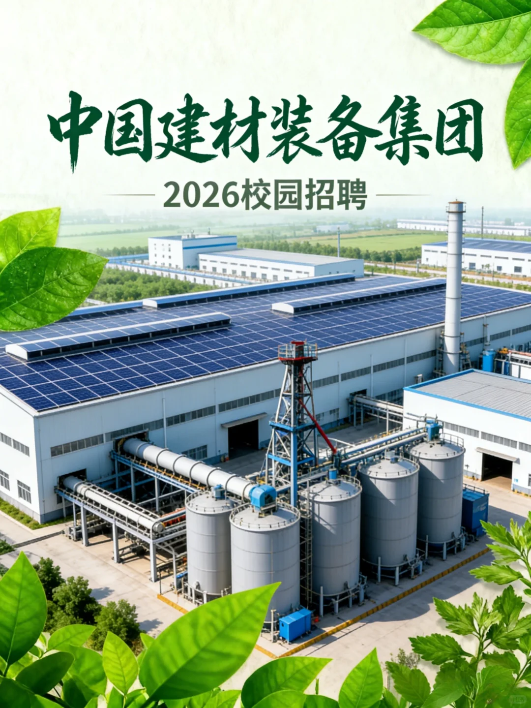 中国建材装备2026校招｜亲手转动智造的齿轮