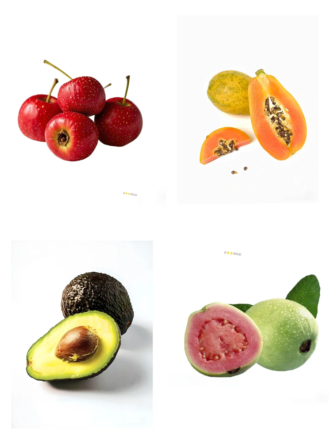 常见水果类可打印