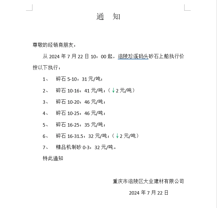 砂石料