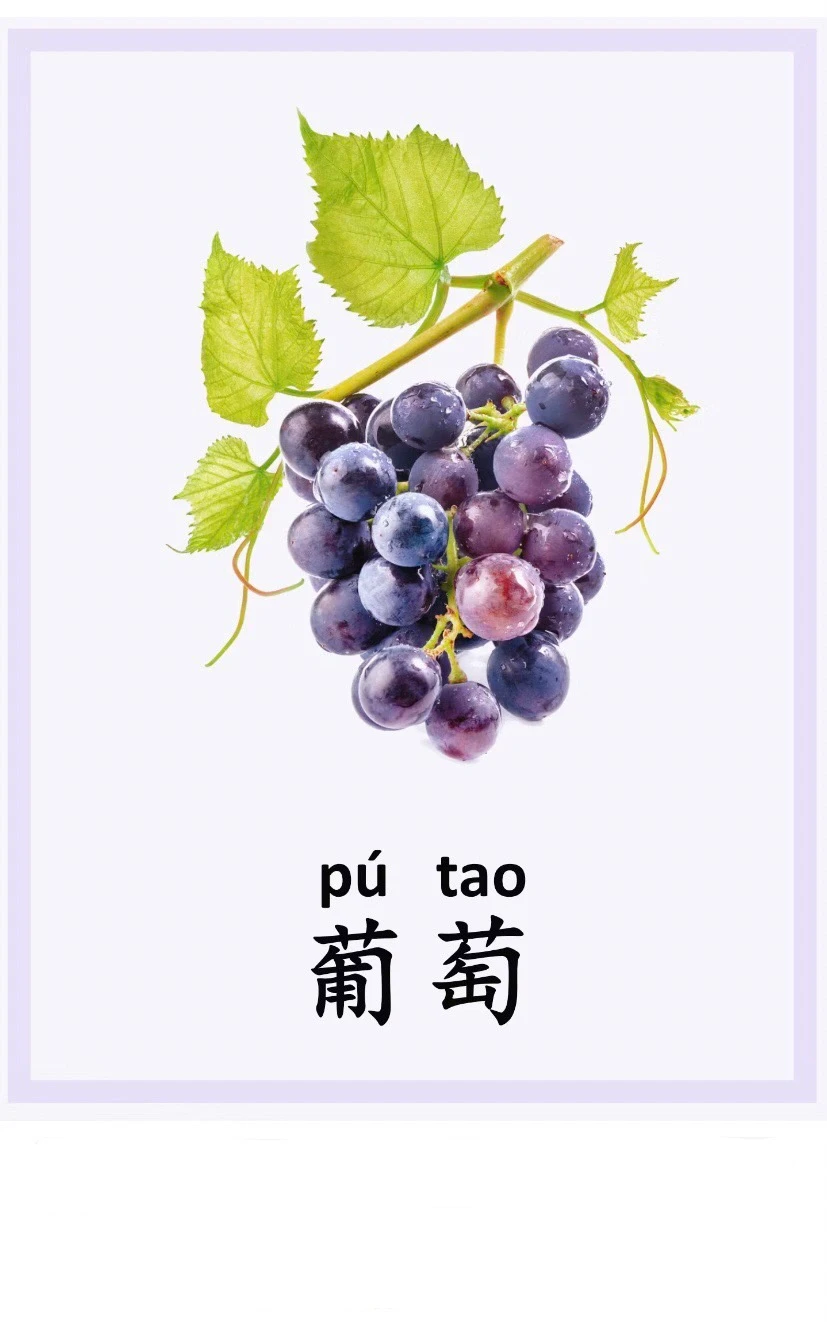 认知练习‖认识水果