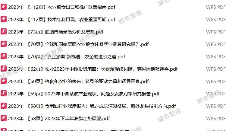 2024米面粮油市场趋势分析